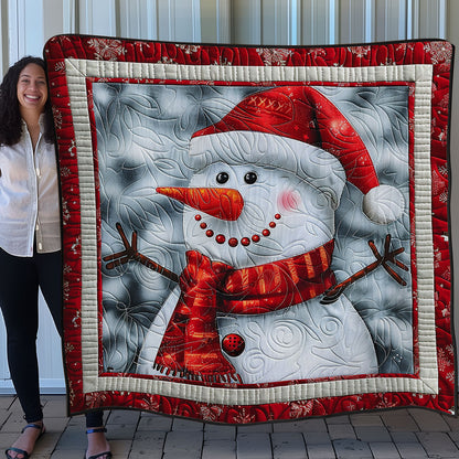 Loveable Snowman SR1408021CL Quilt