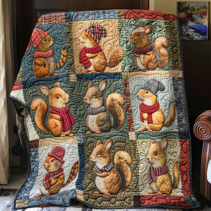 Loveable Squirrel SR2108003CL Quilt