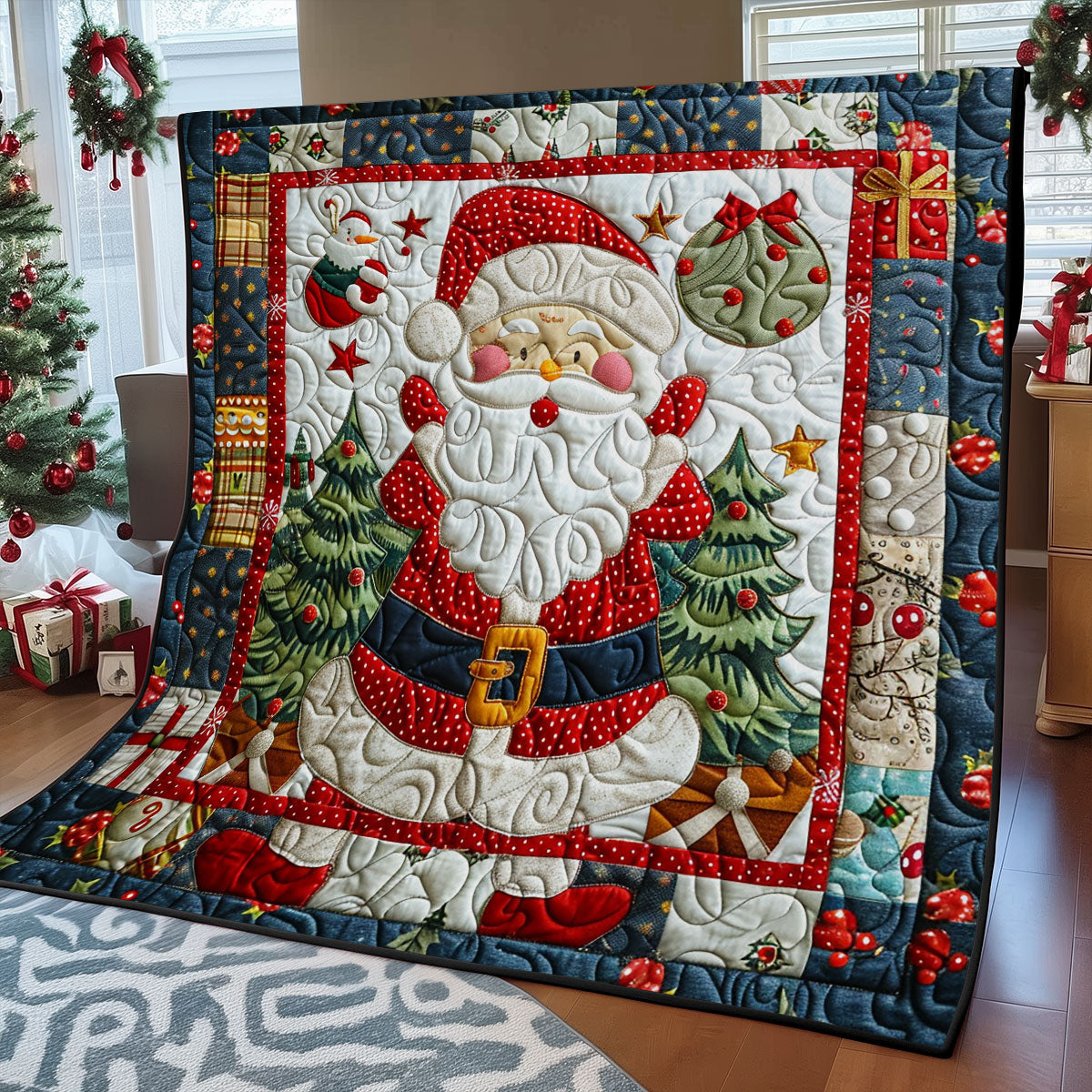 Lovely Santa SR1908011CL Quilt