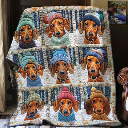 Loyal Dachshunds SR2308020CL Quilt