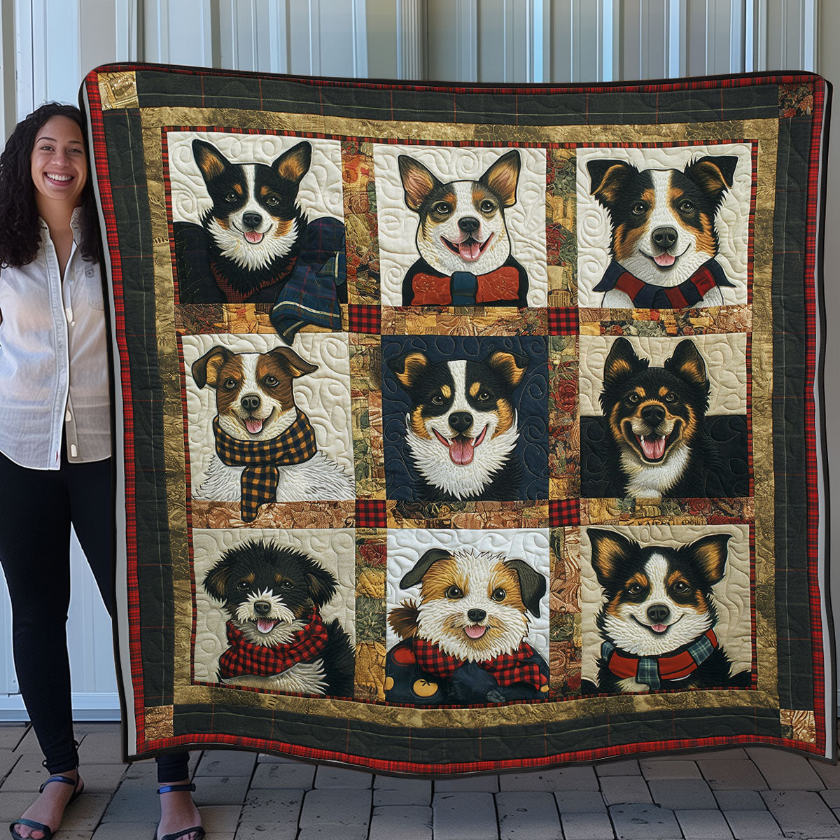 Loyal Dogs SR0908057CL Quilt