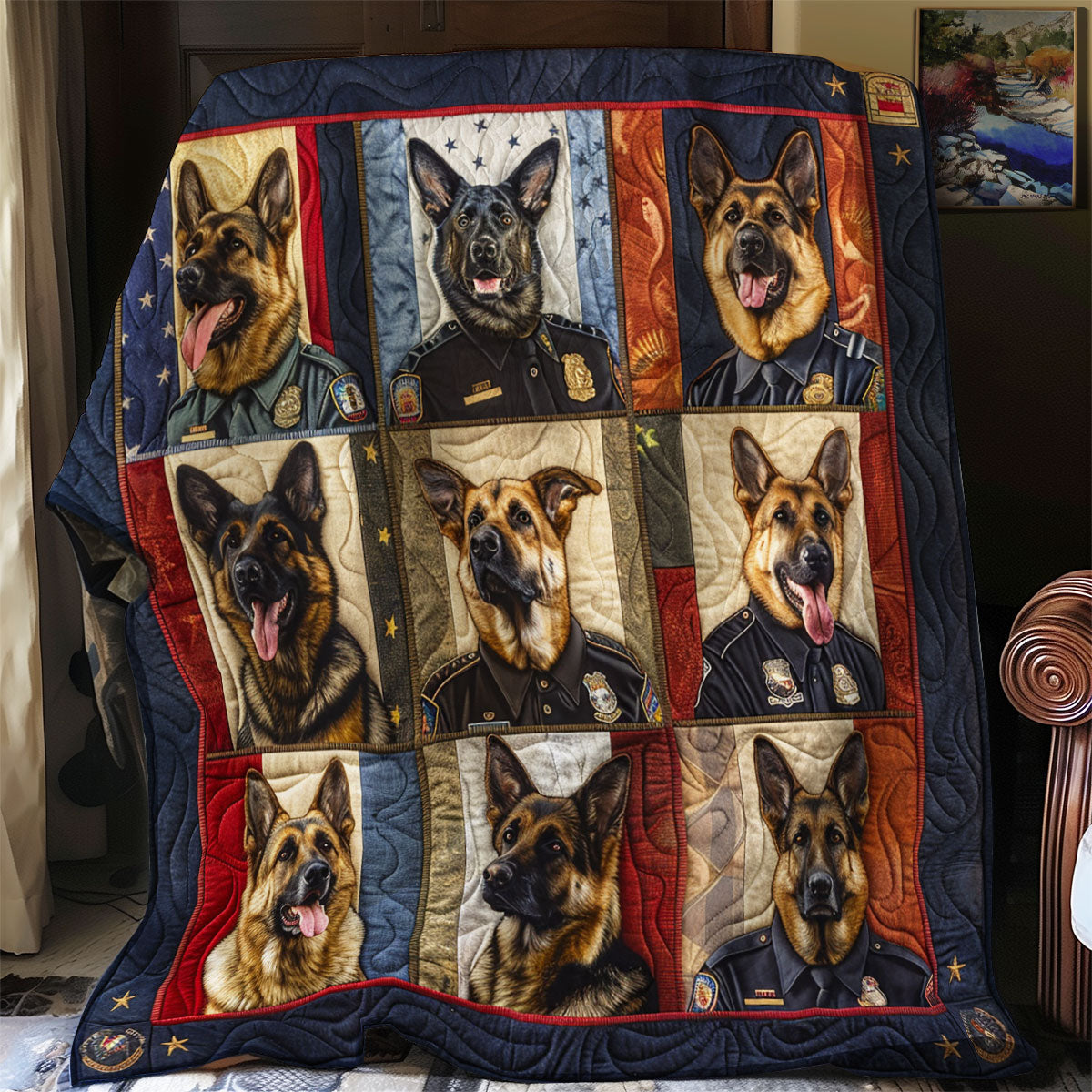 Loyal Patriot Shepherd SR2308017CL Quilt