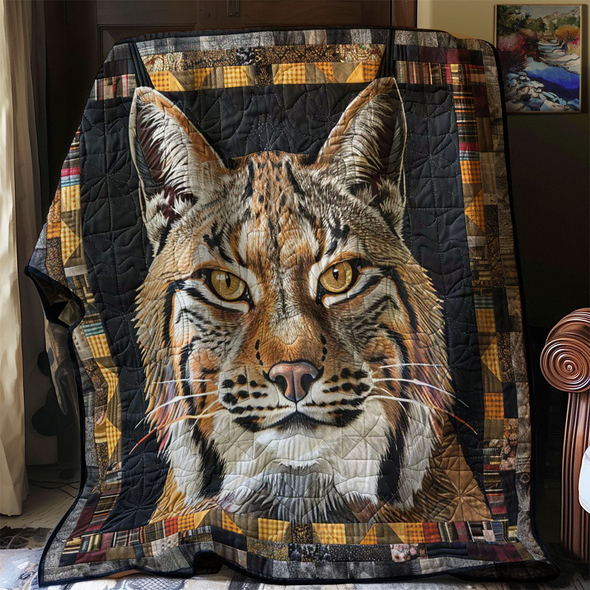 Lynx Rufus Den WN2108116CL Quilt