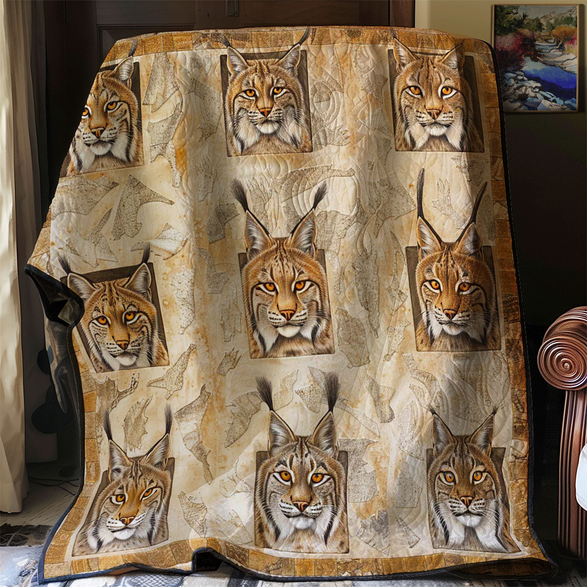 Lynx Rufus Habitat WN2108128CL Quilt