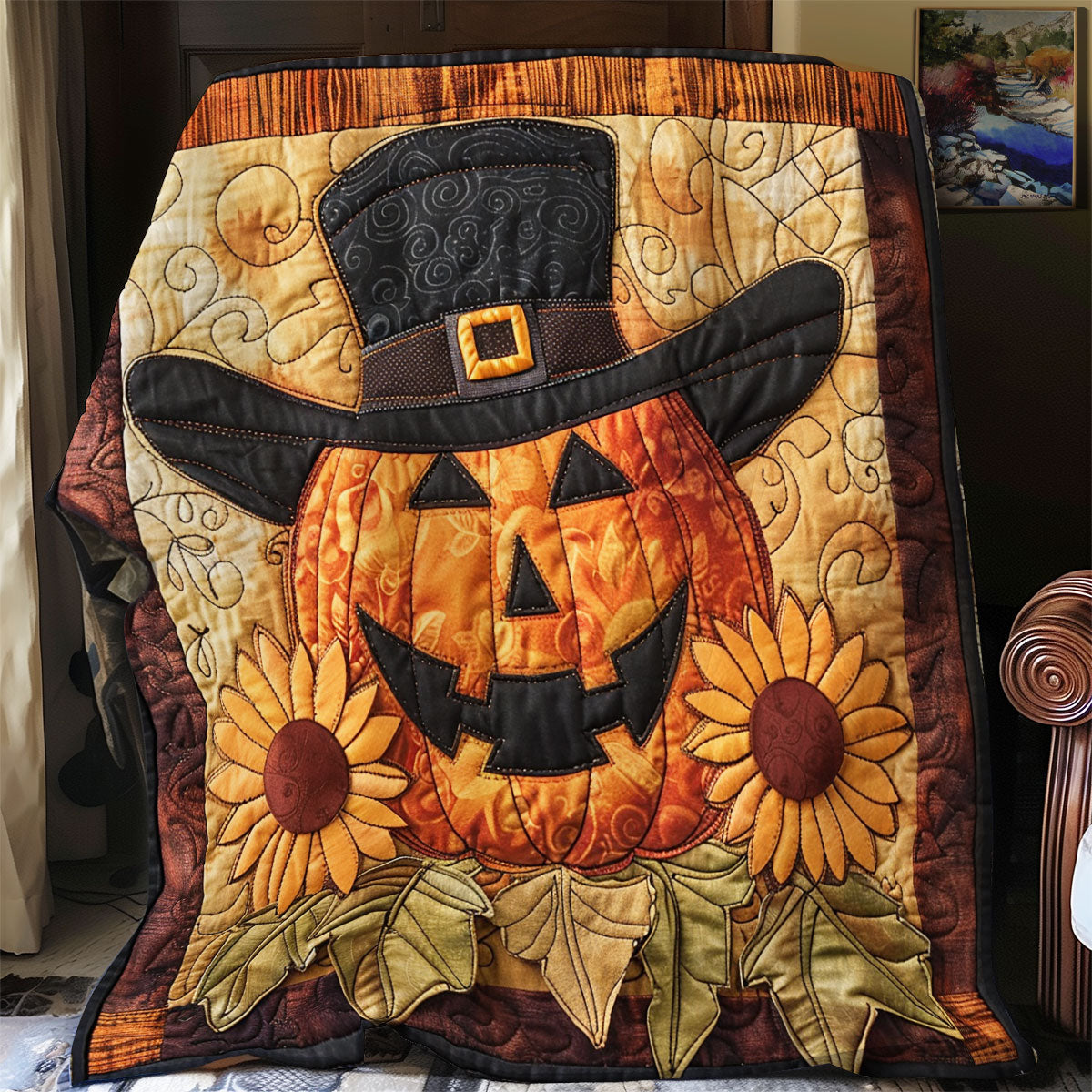 Magical Pumpkin SR2208048CL Quilt