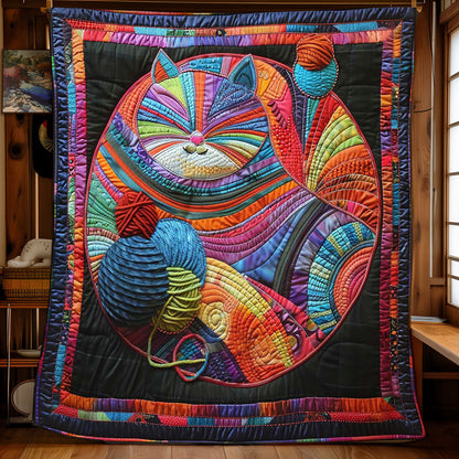 Meow & Yarn Delight WN0908042CL Quilt