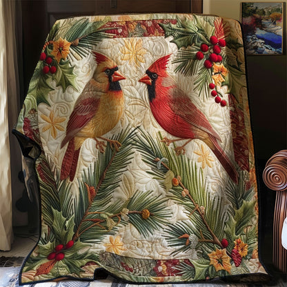 Merry Cardinals WN2208058CL Quilt