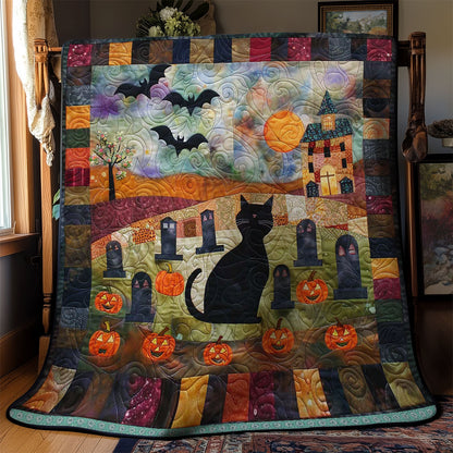 Midnight Cat WN1609064CL Quilt