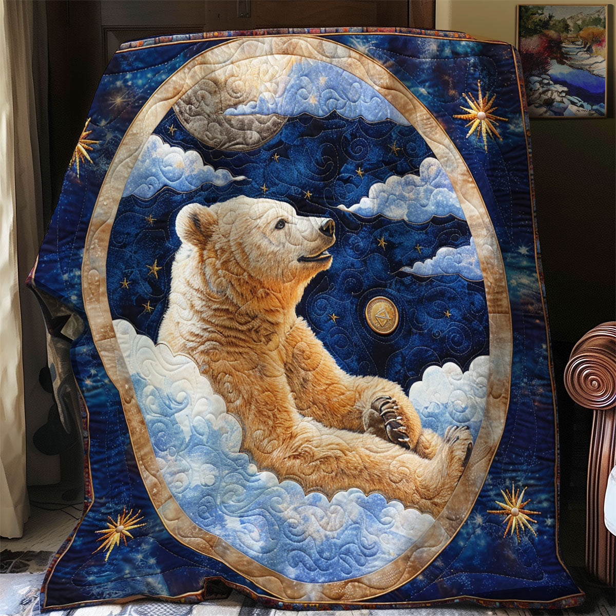 Moonlight Bear SR1408032CL Quilt