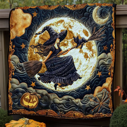 Moonlit Halloween Soar WN190887CL Quilt