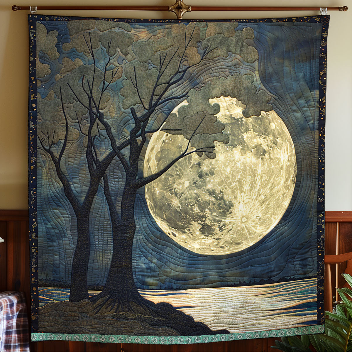 Moonlit Ripples WN0909107CL Quilt