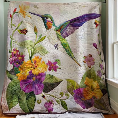 Morning Hummingbird Harmony WM1608013CL Quilt