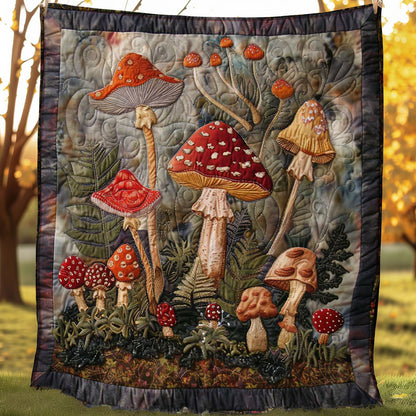 Mushroom Garden WN3007020CL Quilt