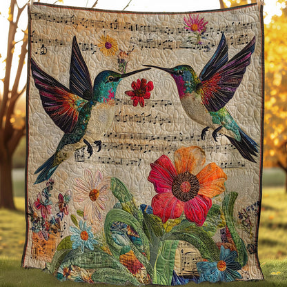 Music Hummingbirds WM0208031CL Quilt