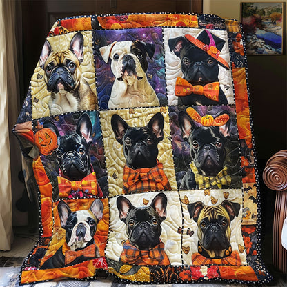 Mysterious French Bulldog SR2008040CL Quilt