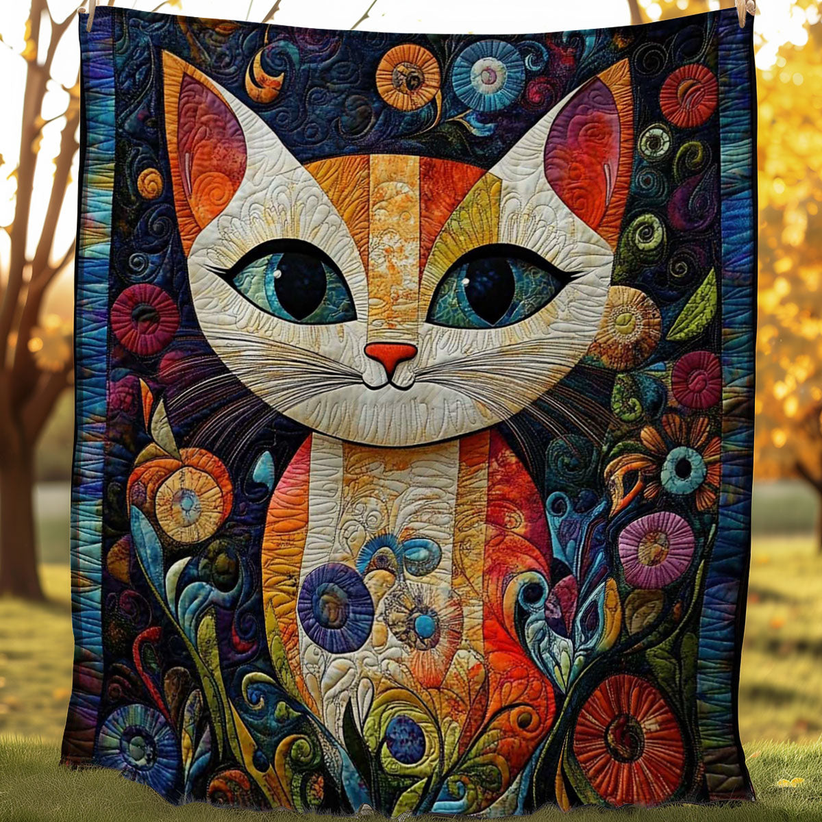 Mystic Cat WN0708026CL Quilt