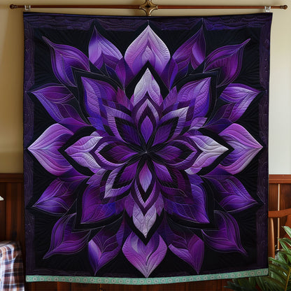 Mystic Purple Bloom WN0909018CL Quilt