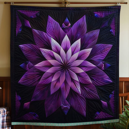 Mystic Purple Bloom WN0909024CL Quilt