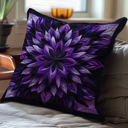 Mystic Purple Bloom WN1608058CL Quilt Pillow Case