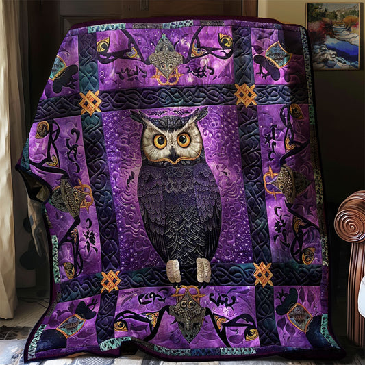 Mystical Owl Night WN2408169CL Quilt