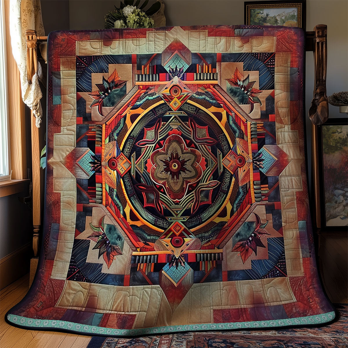 Native Sacred Patterns WN1709031CL Quilt