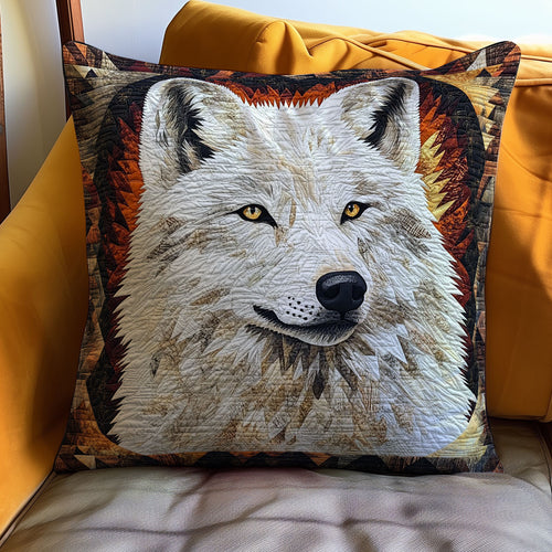 Native Wolf WM0508105CL Quilt Pillow Case