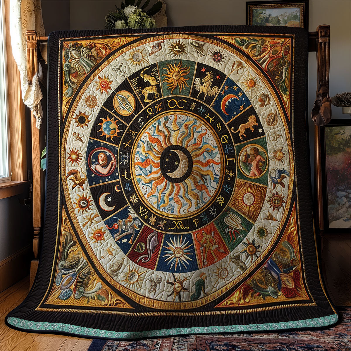 Native Zodiac Cosmos WN1709044CL Quilt