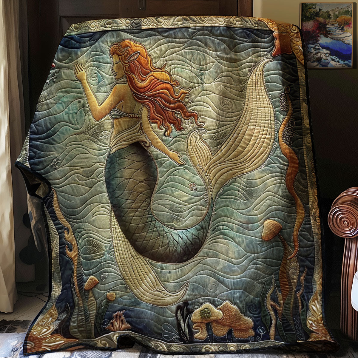 Ocean Siren WN2208149CL Quilt