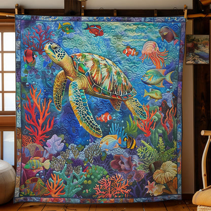 Ocean Turtle SR2008022CL Quilt