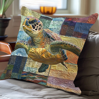 Ocean Turtle WN2607060CL Quilt Pillow Case