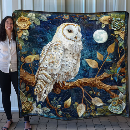 Owl In The Night SR1008015CL Quilt