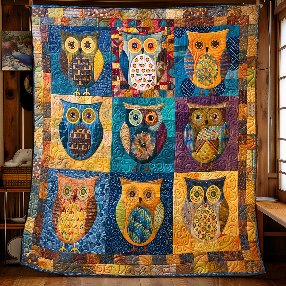 Owl Nest WN0908001CL Quilt