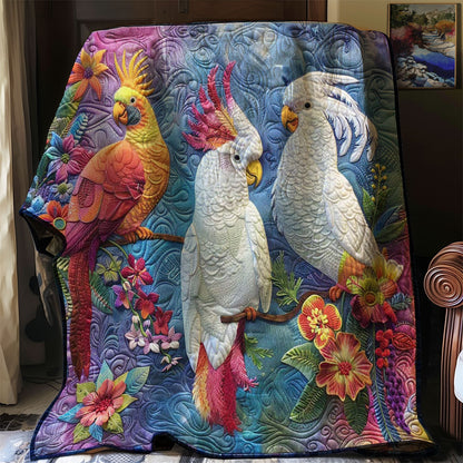 Parrots' Garden Extravaganza WN2408109CL Quilt