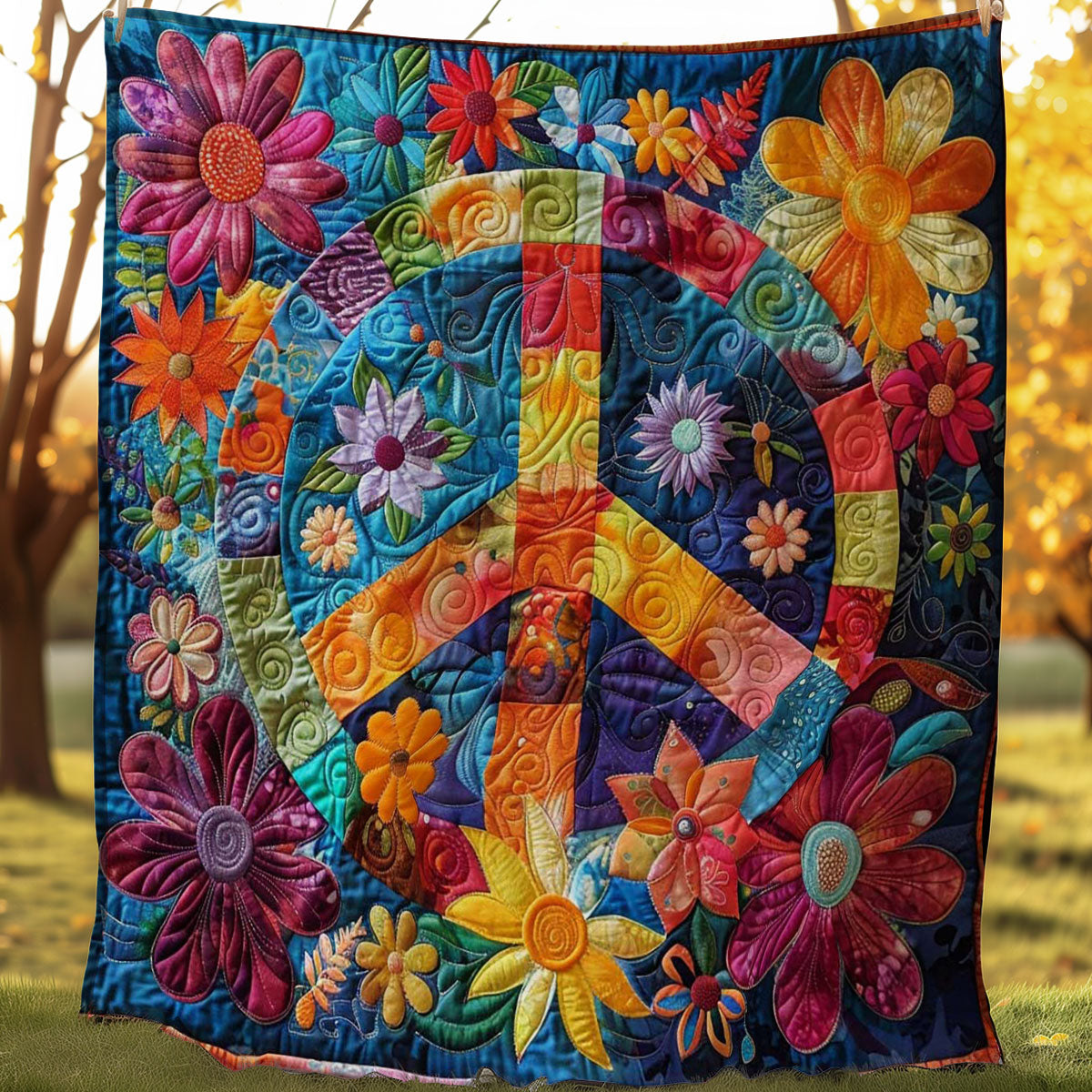 Peace And Love WN0808008CL Quilt