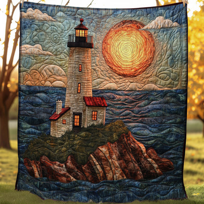 Peaceful Lighthouse WN0108071CL Quilt