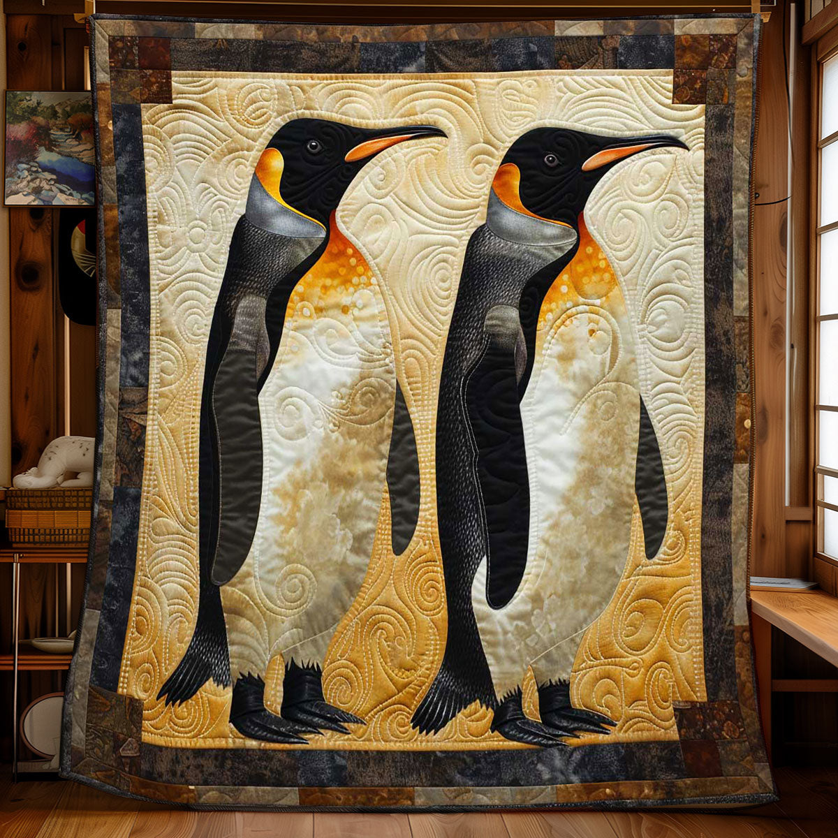 Penguin Parade WN1608018CL Quilt