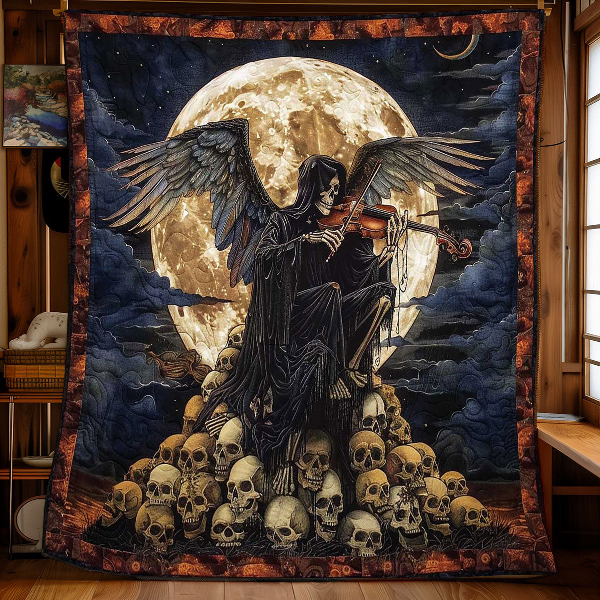 Phantom Skull Violinist WN0908087CL Quilt