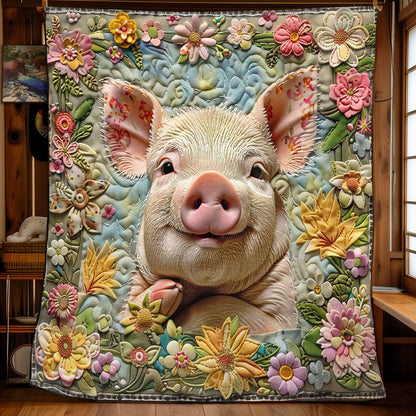 Piglet Paradise WN1908046CL Quilt