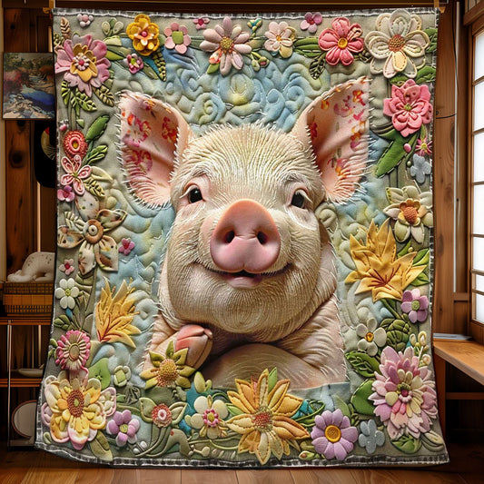 Piglet Paradise WN1908046CL Quilt