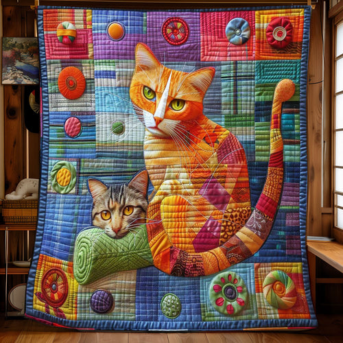 Playful Cat WN0908144CL Quilt