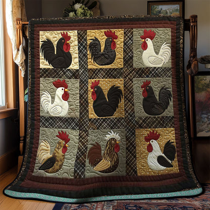 Playful Chickens WN0509049CL Quilt