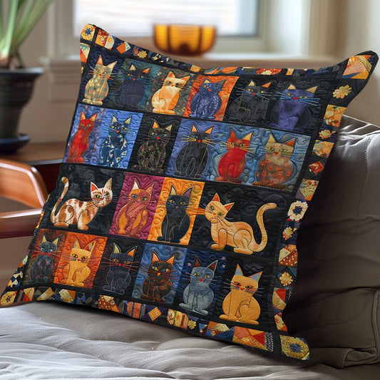 Playful Kittens WN3007081CL Quilt Pillow Case