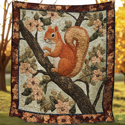 Playful Squirrel WN0708046CL Quilt