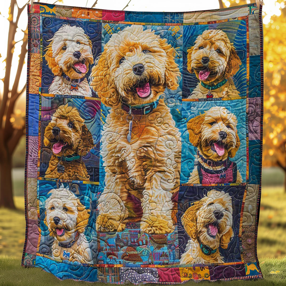 Poodle Cute WN0808135CL Quilt