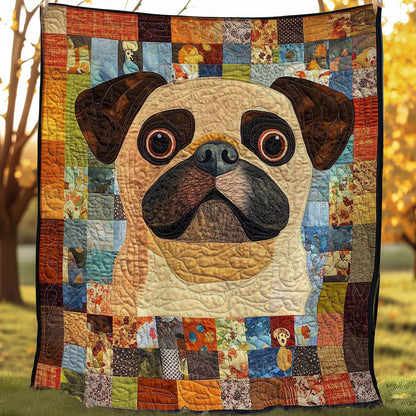 Pug Haven WN0608038CL Quilt