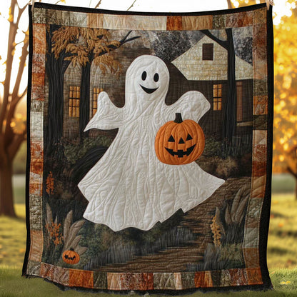 Pumpkin Ghost WN3107020CL Quilt