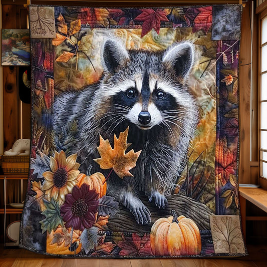 Pumpkin Raccoon WN1508054CL Quilt