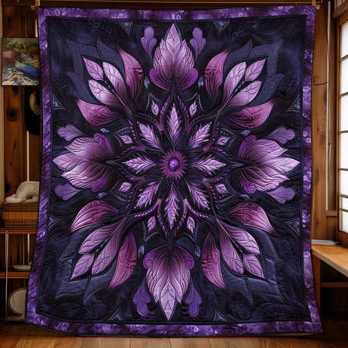 Purple Blossom Haven WN1408054CL Quilt