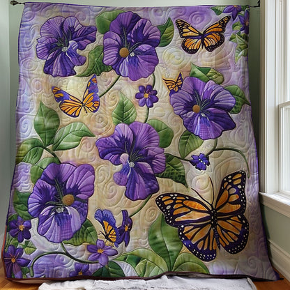 Purple Garden WM1408011CL Quilt