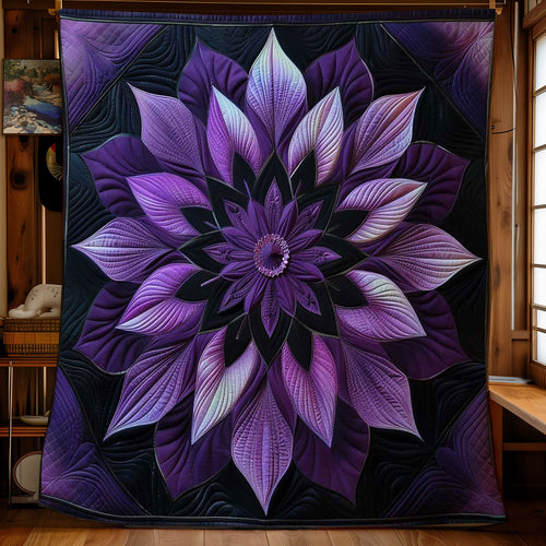 Purple Petal Reverie WN1408061CL Quilt